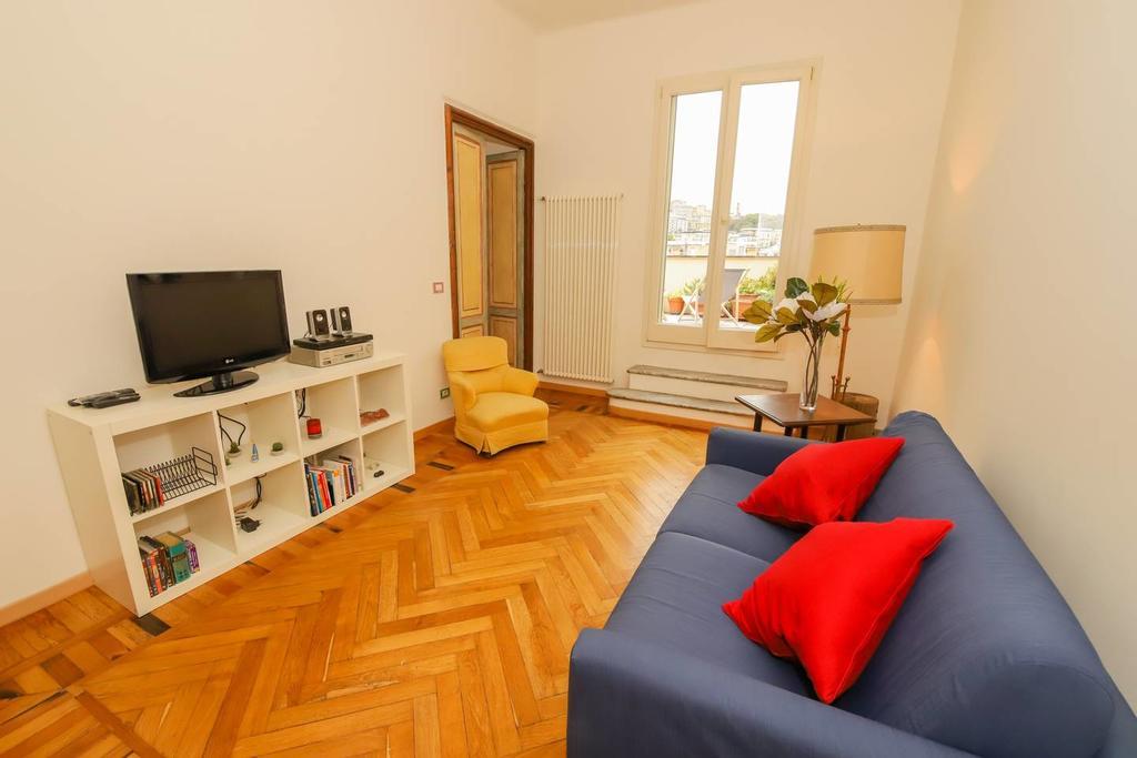 Altido Apt For 3 With Rooftop Balcony And Lovely Cityview 제노바 외부 사진